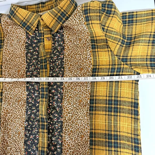 Gimmicks Plaid Pieced Shirt - Image 10