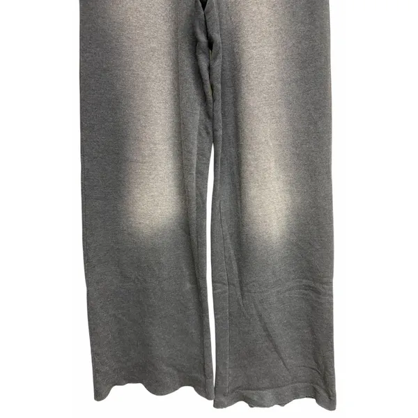 Aviator Nation Wide Leg Pocket Sweatpants‎ Faded Smoke Women's Size Medium - Image 5