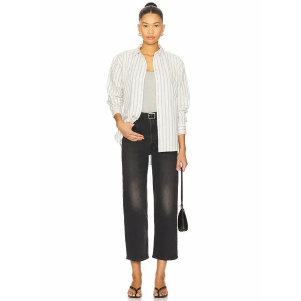 Levi’s Black Ribcage Straight Ankle Jeans - Image 2