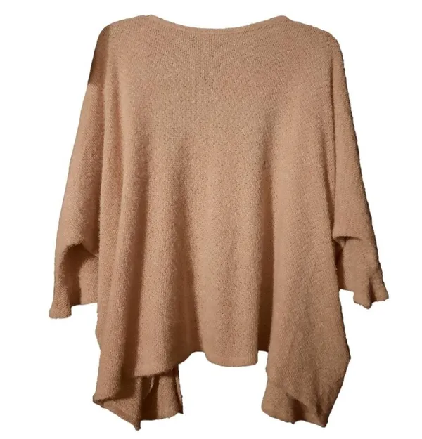 Nude Open Front Cardigan Size Medium - Image 3