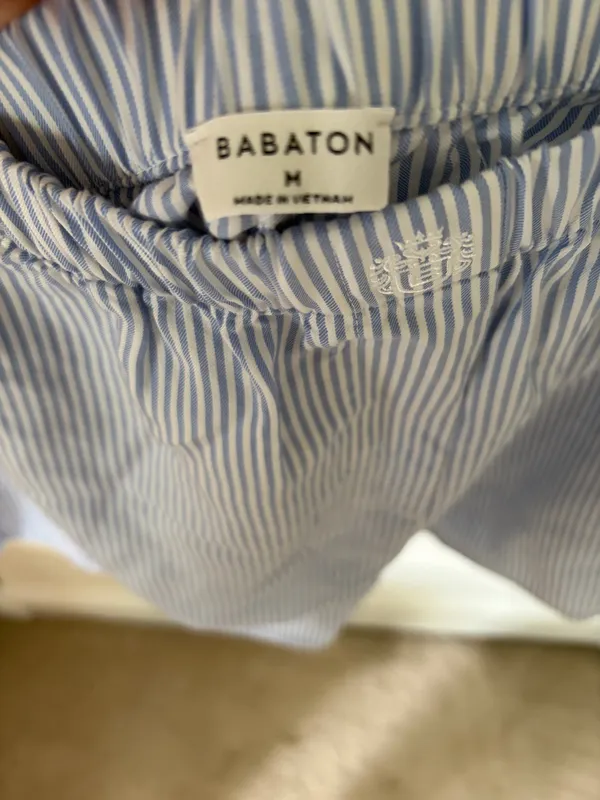 Aritzia Babaton Striped Shorts - Image 2