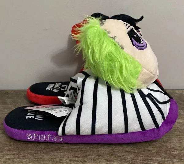 BEETLEJUICE women’s New! Multicolor slippers size 9-10 - Image 2