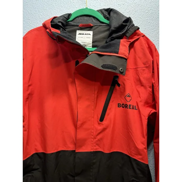 Armada Women’s Ski Jacket Small Red Hooded Gore-Tex RECCO Winter Snow Shell - Image 2