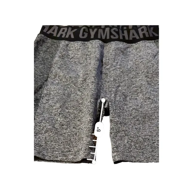 Gymshark‎ Flex Mid Rise Activewear Flex Shorts in Heather Gray Size S - Image 6