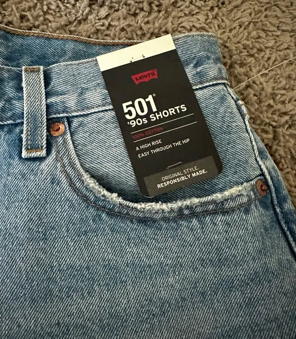 Levi's 501 Shorts - Image 3