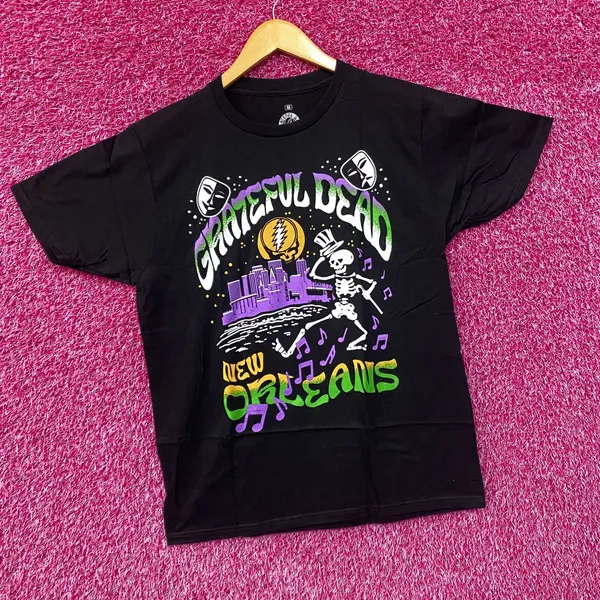 Grateful Dead New Orleans T-Shirt Medium - Image 3