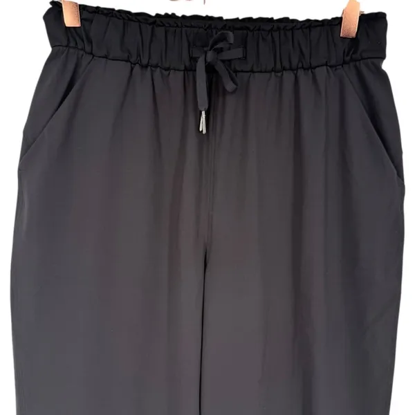 Lululemon Women's‎ Keep Moving Pants Black Size 6 Activewear Athleisure Louge - Image 6