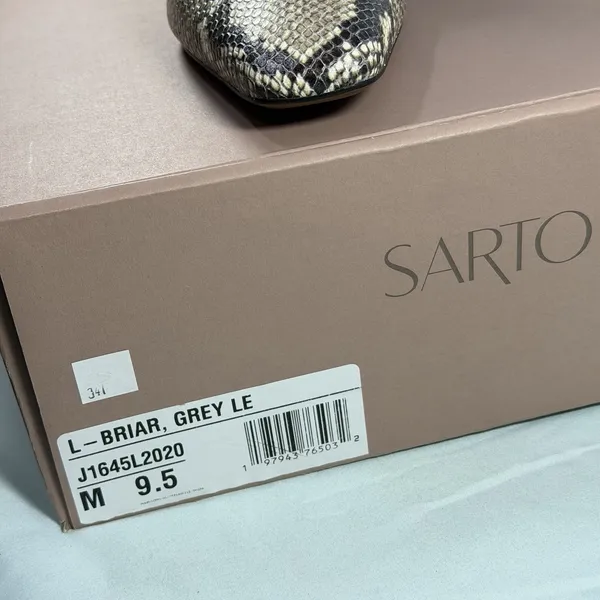 Franco Sarto Size-9.5M Women's‎ L-Briar Above Ankle Boots Snake Leather - Image 2