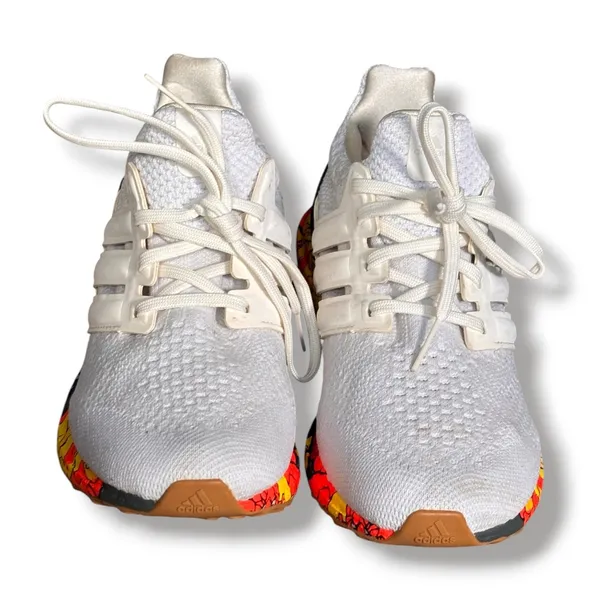 Adidas Ultra Boost 5.0 DNA White Floral Midsole Women 6.5 GX3028 Sneakers - Image 11