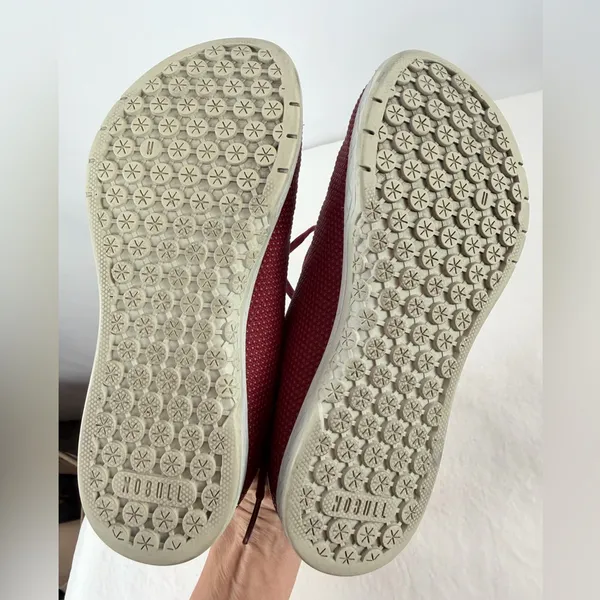 NOBULL Sky Trainer‎ CrossFit Sneaker Athletic Shoes in Maroon Size 6.5W or 5M - Image 10