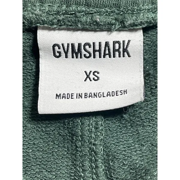 Gymshark Legacy Graphic Women's Green Yoga Workout Athletic Activewear Shorts XS - Image 4