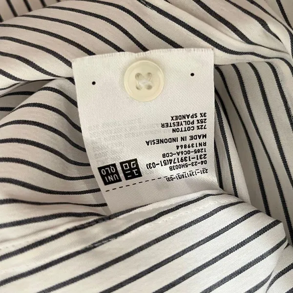 Uniqlo Striped Button-Down Top - Size XS - Image 6