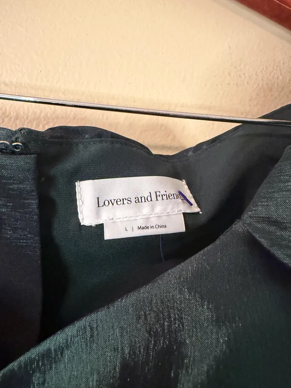 REVOLVE Lovers + Friends Colette Top in Emerald Green Size Large - Image 4
