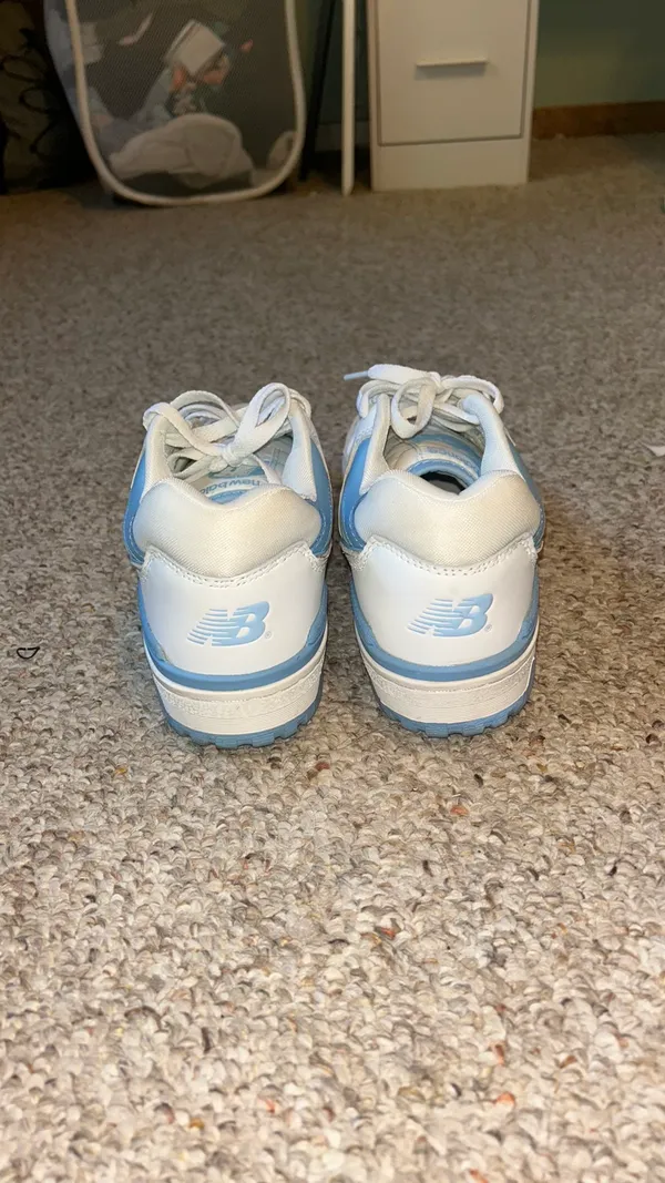 New Balance 550 Sneakers White University Blue - Image 4