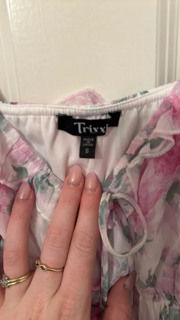 Trixxi Floral Dress - Image 3