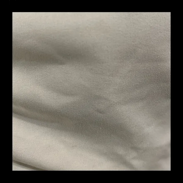 White dress with attached short Puffy sleeves - Size Medium - Image 8