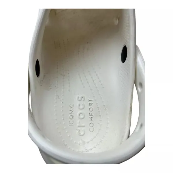 Crocs Baya Classic 10126 Unisex Cobblestone‎ Rubber Slip On Clog Sandal W11 - M9 - Image 5