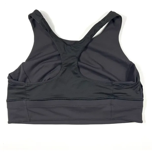 Lululemon Wunder Train High Neck Longline Size 14 Black Sports Workout Yoga Gym - Image 7