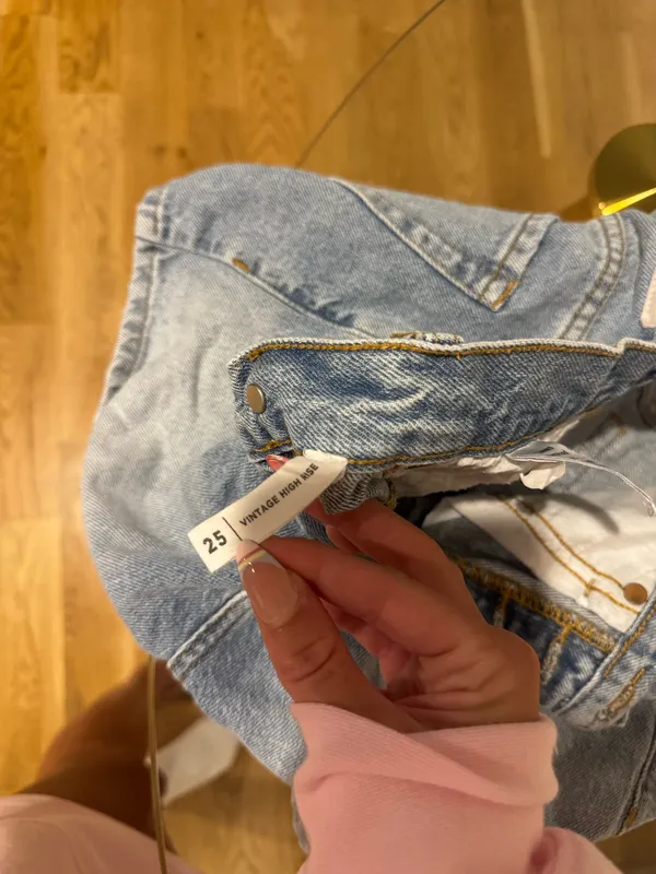 PacSun Denim Shorts High-Rise Vintage - Image 3