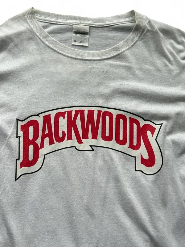 jerzees white long sleeve backwoods graphic tee - Image 2