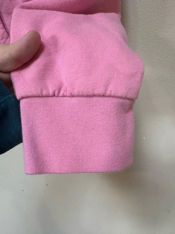 Barbie Pink Graphic Hoodie Women’s Medium Barbiecore Pullover Sweatshirt - Image 4