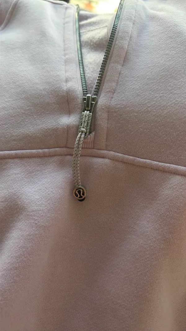 Pink Scuba Lululemon Half-Zip Hoodie - Image 4