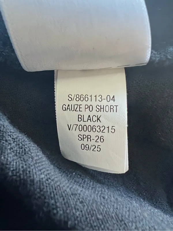 GAP Women’s Black Cotton Gauze Pull-On Easy Shorts Size M - Image 7