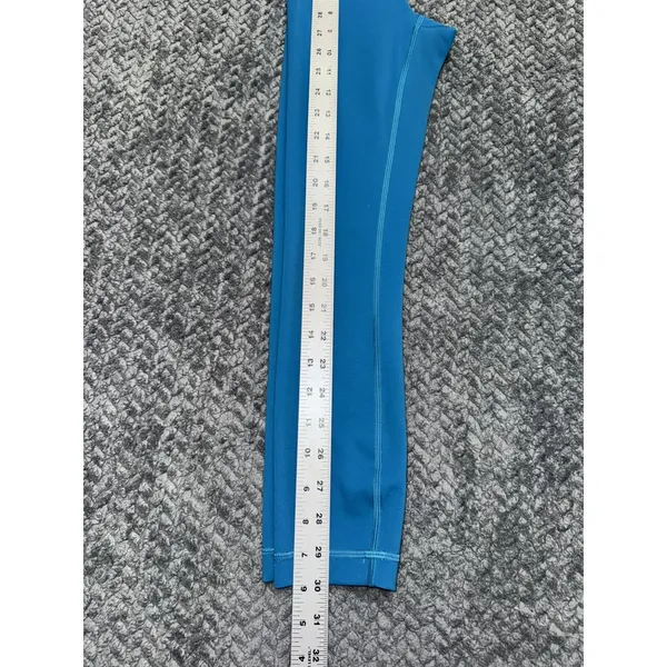 Lululemon Womens Wunder Train Hawaiian Blue HR Tight Pockets Size 0 - Image 9