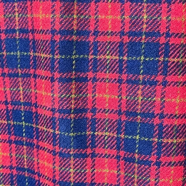‎Vintage Pendleton 100% Pure Virgin Wool Red Plaid Coat - Image 11