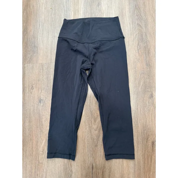 Lululemon define Black High Rise‎ Crop Leggings Yoga Pants Women's Activewear - Image 2