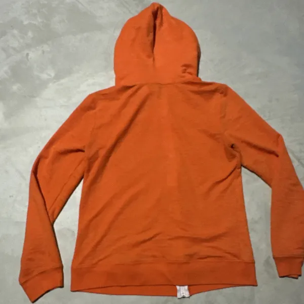 Vintage 1980s OSU Oklahoma State Cowboys Full Zip Hoodie SZ XL Orange - Image 9