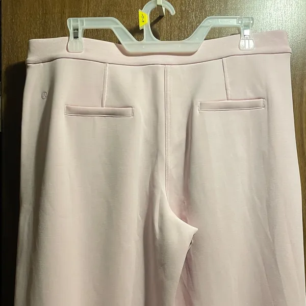 Lululemon Athletica Pintuck soft stream Wide Leg Pants - pink porcelain - Image 4
