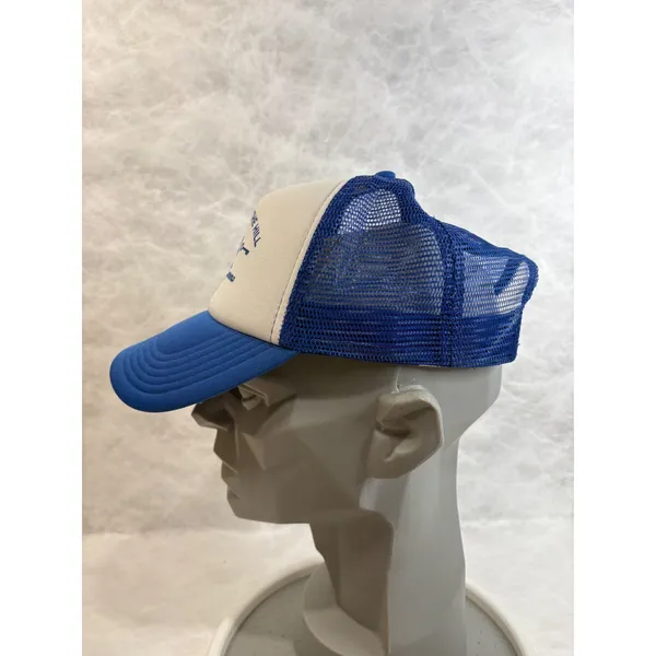 Kappa Kappa Gamma Sorority Trucker‎ Hat Blue White Happiest on the Hill Snapback - Image 3