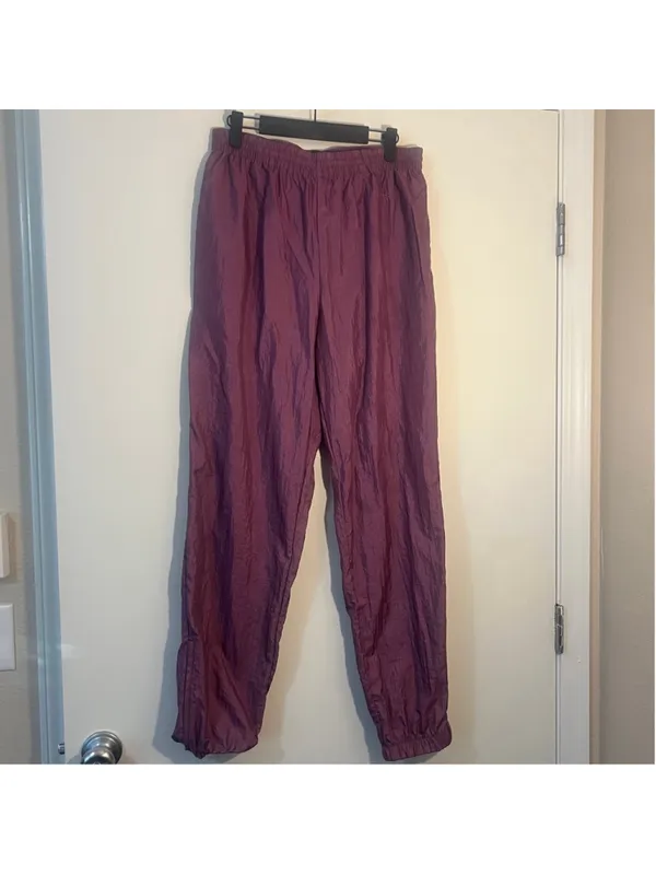 K*Swiss Women's Y2K Track Pants Zip Bottoms Drawstring Waist Size M (b9) - Image 12