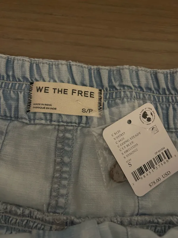 Women’s Free People Denim Mini Skirt - Image 3