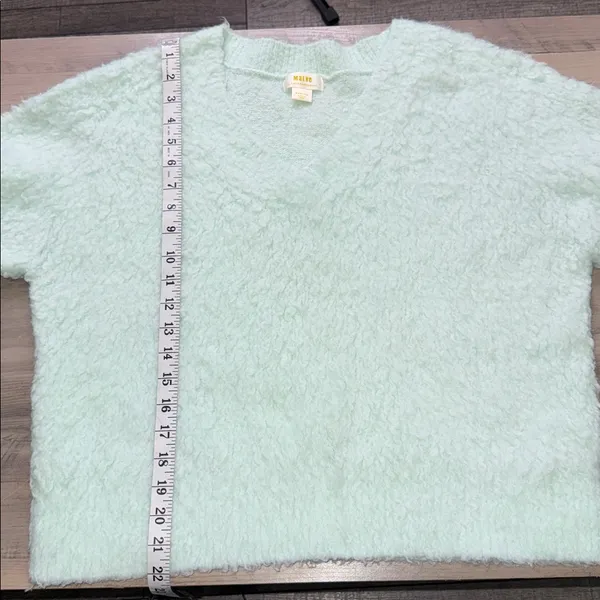Maeve By Anthropology V-Neck Sweater - Soft Mint - Image 8