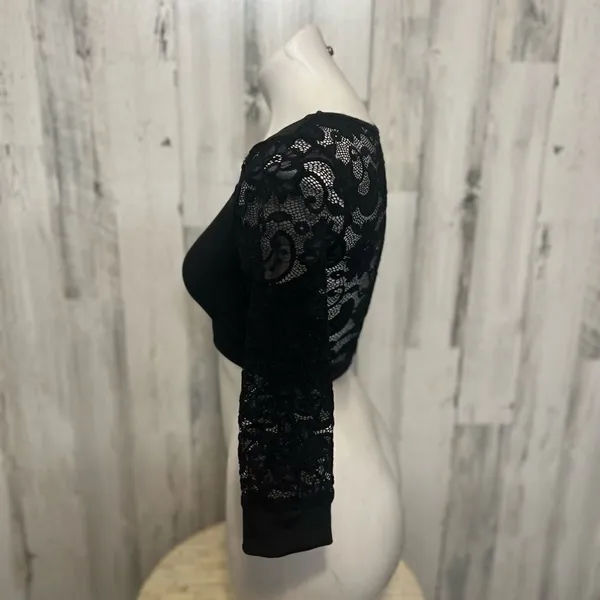 Black crop top Black Size M - Image 2
