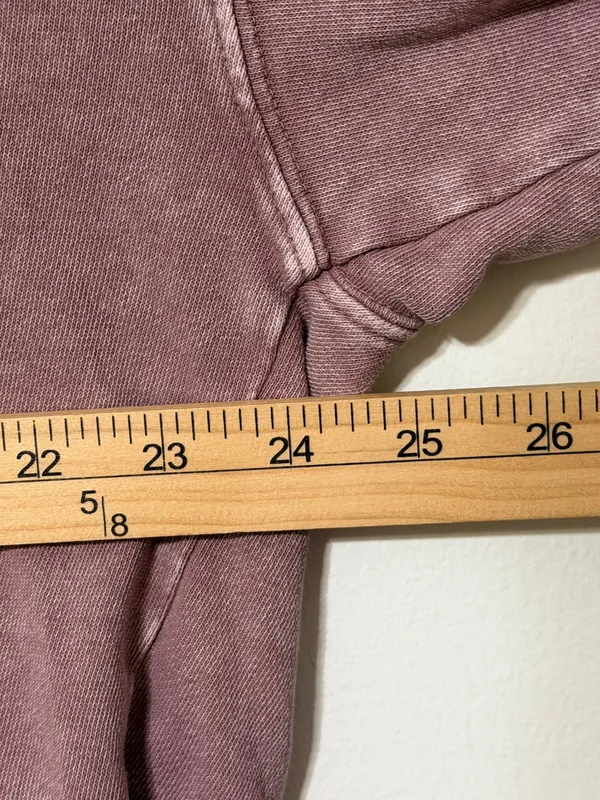 Easel Boho Star Patchwork Oversized Tee Size Large Distressed Sweater - Image 8