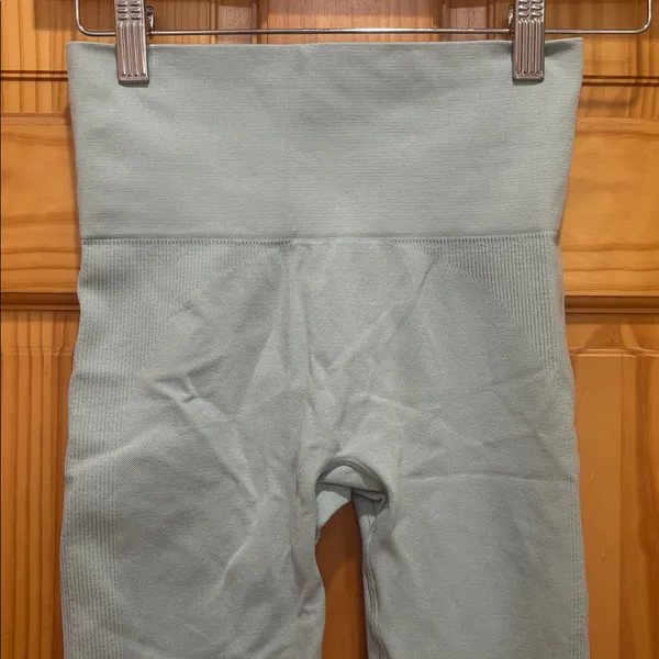 SET Active Size XS Light Blue High-Rise Activewear Leggings - Image 3