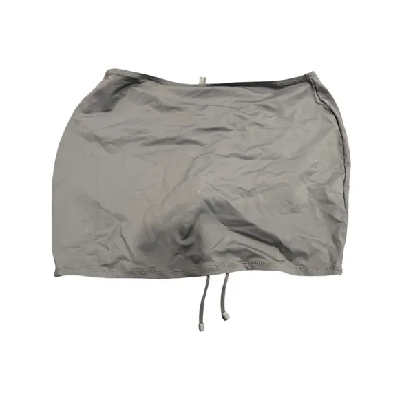Skims Swim Ruched Mini Skirt - gunmetal Size M NWT ( sold out) - Image 6