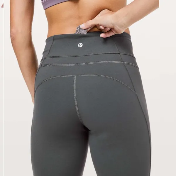 Lululemon groove pant flare 4 gray - Image 9