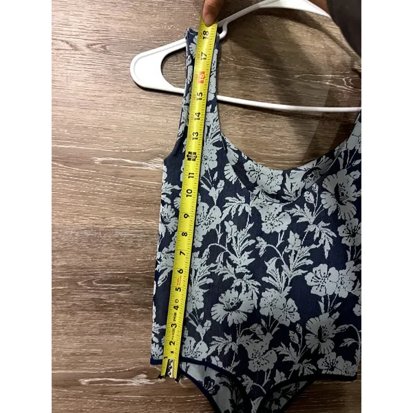 Free people movement bodysuit blue white size XS - Image 7