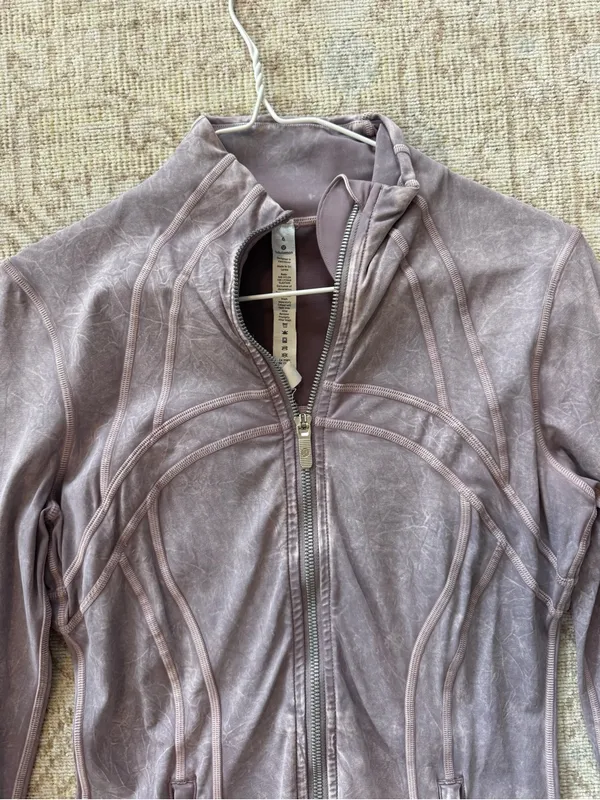 Lululemon Define Jacket Nulux *Wash in Ice Wash Violet Verbena - Image 2