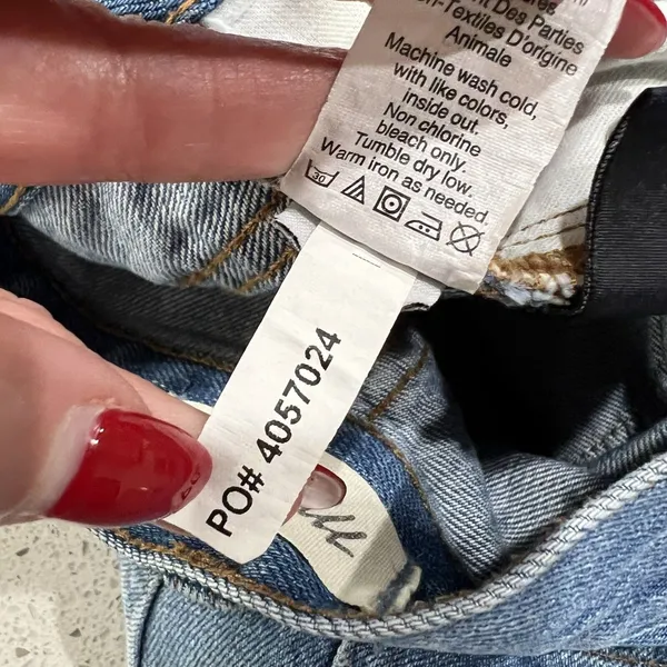 Madewell Size 25 The Perfect Vtg Jeans Chet Wash Busted Knees Distressed Edition - Image 10
