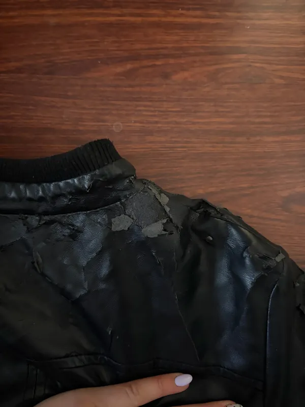 YMI Women’s Black Leather Jacket - Image 3