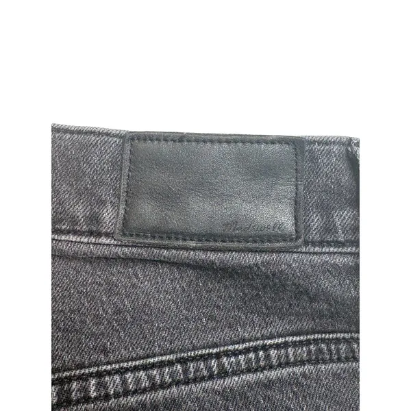 Madewell The Perfect‎ Vintage Jean Womens 25 Black High Rise Straight Leg Denim - Image 9