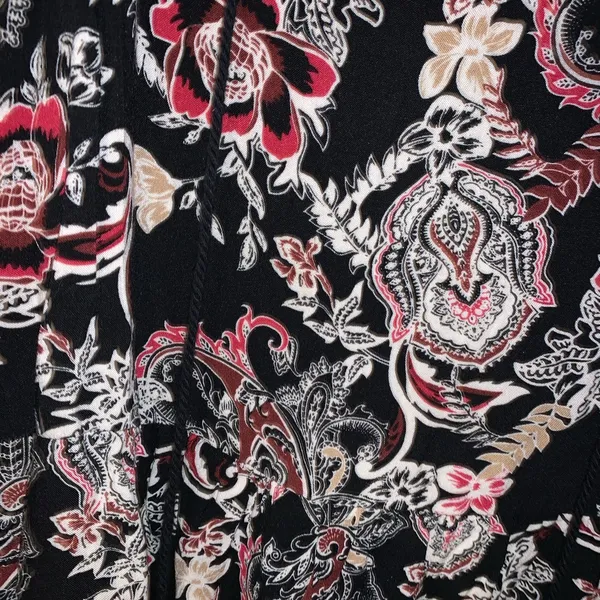 Wallpaper Cold Shoulder Flowing Floral Tunic Top - Image 4