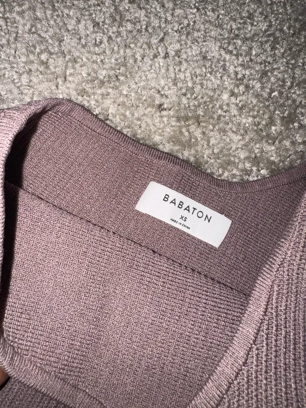 Babaton One-Shoulder Sculpt Aritzia Knit - Image 2