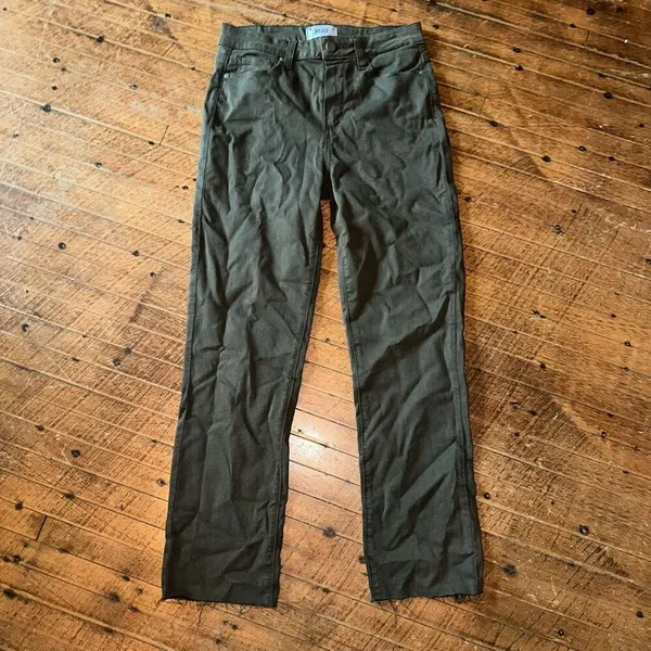 Paige Jaqueline Straight raw hem 28 normcore stretchy jeans - Image 3