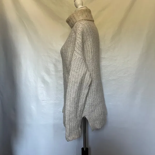 Abercrombie & Fitch Chunky Turtleneck Womens Sweater Sz XS Fisherman Coastal - Image 6